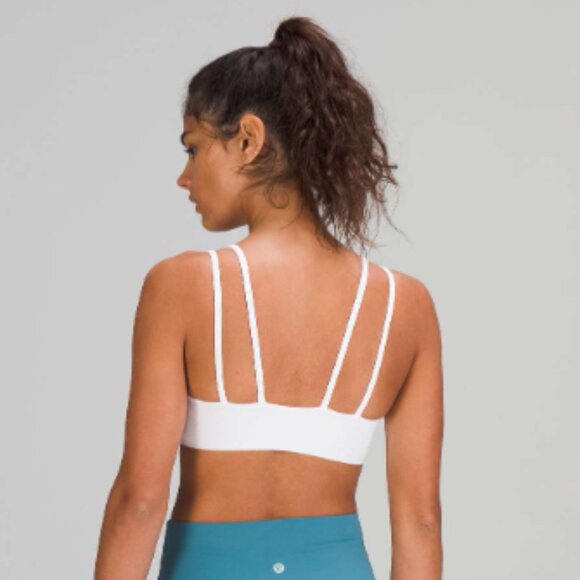 2 Lululemon Like a Cloud Bra Light Support B/C Cup White - Picture 1 of 4